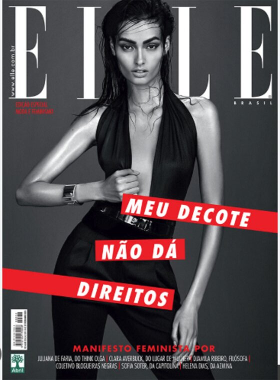 Capa da Revista Elle Brasil de novembro de 2015