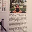 Matéria da Revista Elle sobre Yoga online